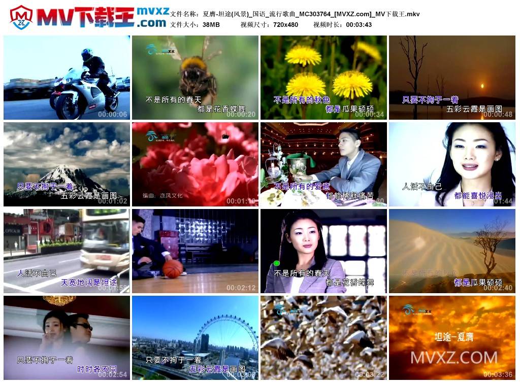 夏膺-坦途(风景)_国语_流行歌曲_MC303764